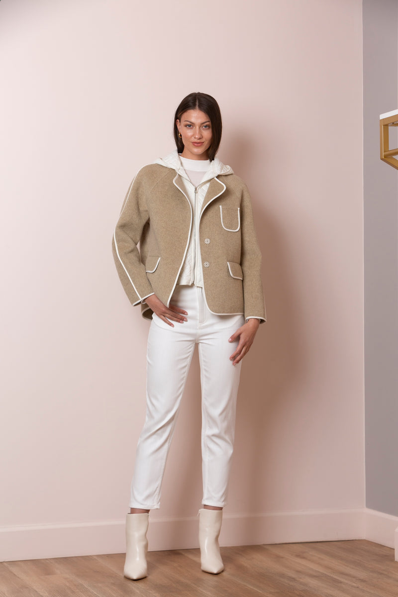 Emma　argue COCOON COAT  PADDING VEST Emma様専用 argue COCOON COAT PADDING VEST