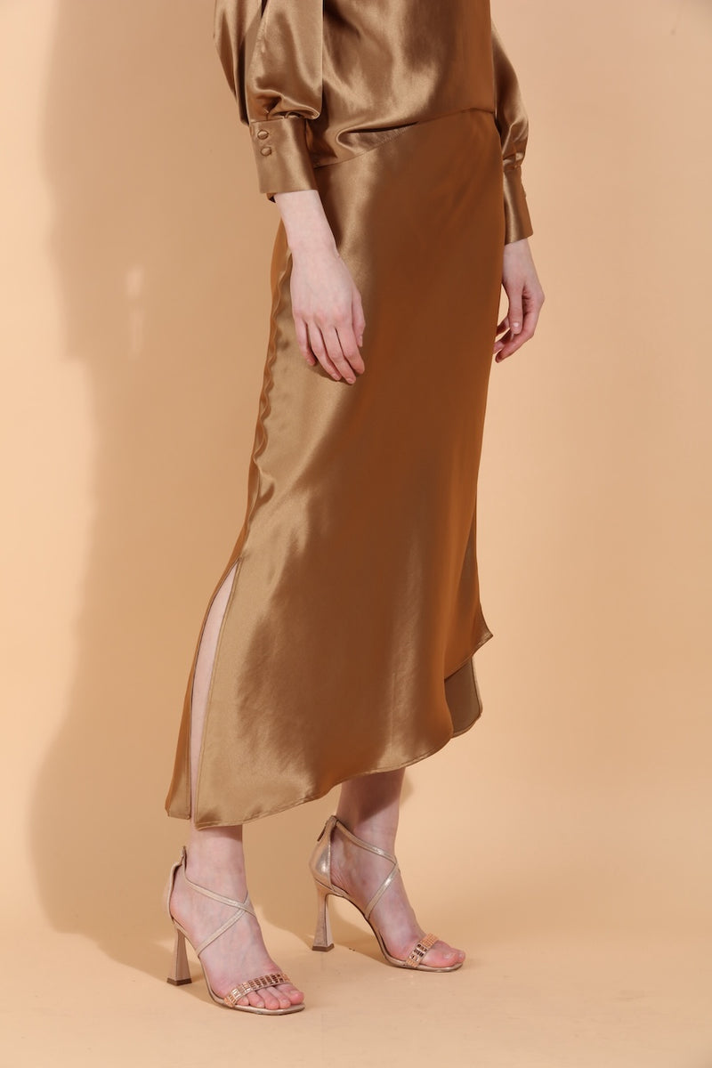 スカート KIYLIE Asymmetric Twist Slip Skirt スカート KIYLIE Asymmetric Twist Slip Skirt KIYLIE