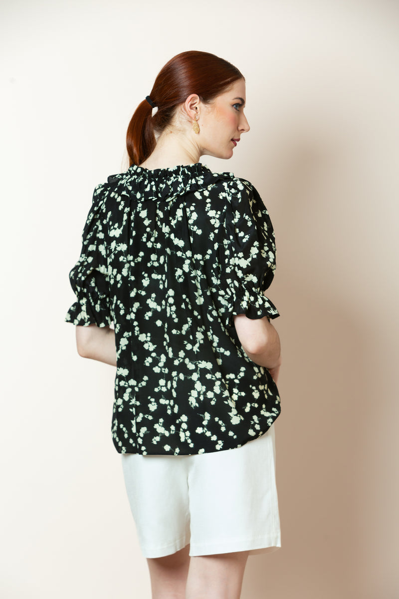 『即日発送』sheller 2way ruffle flill blouse 2way ruffle flill blouse – shéller / シェリエ