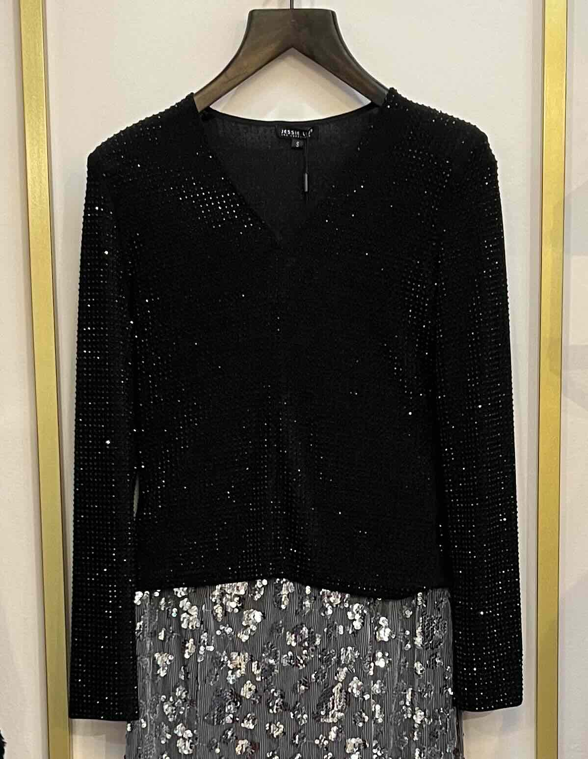 Mariah V-Neck Beading Blouse