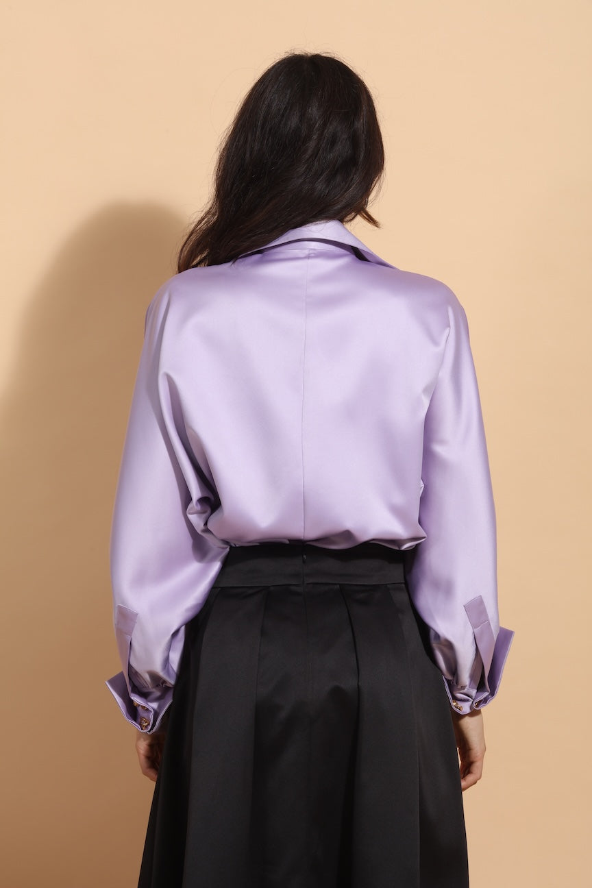 Kimberly Over Sized Shirt with Jewel Buttons