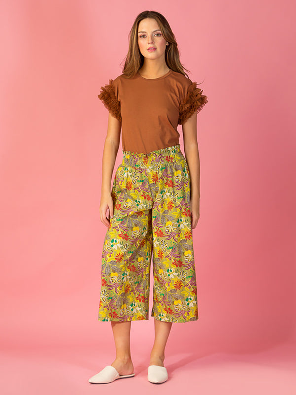 Printed Culotte