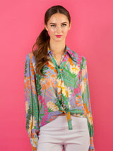 【匿名配送】 YILON MADE Joli flower blouse 匿名配送】 YILON MADE Joli flower blouse