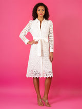 パーティードレス Lilac Guipure Dress Self-Portrait Lilac Guipure Dress - Runway Catalog